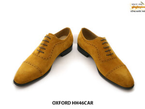 [Outlet] Giày buộc dây da lộn nam Oxford HH46CAR 004