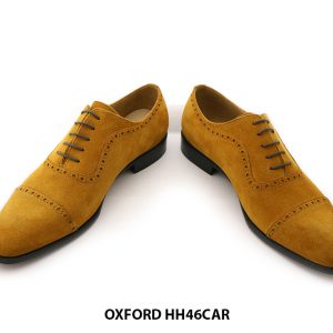 [Outlet] Giày buộc dây da lộn nam Oxford HH46CAR 004