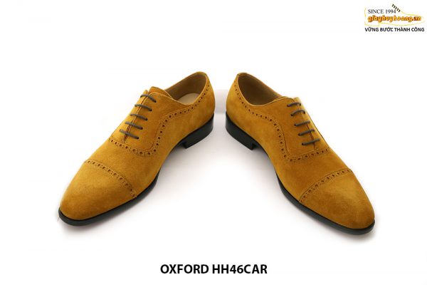 [Outlet] Giày buộc dây da lộn nam Oxford HH46CAR 004