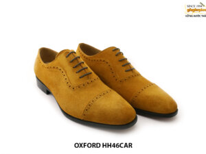[Outlet] Giày buộc dây da lộn nam Oxford HH46CAR 003