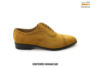 [Outlet] Giày buộc dây da lộn nam Oxford HH46CAR 001