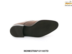 [Outlet Size 39+42+43] Giày da nam không dây Monkstrap U1105TD 005