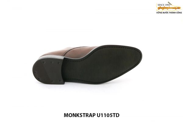 [Outlet Size 39+42+43] Giày da nam không dây Monkstrap U1105TD 005