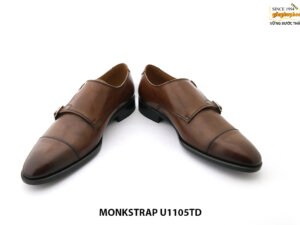 [Outlet Size 39+42+43] Giày da nam không dây Monkstrap U1105TD 003