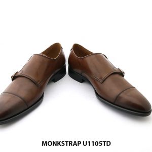 [Outlet Size 39+42+43] Giày da nam không dây Monkstrap U1105TD 003