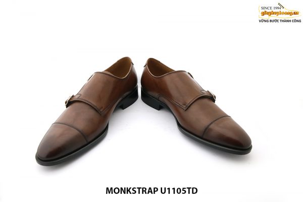 [Outlet Size 39+42+43] Giày da nam không dây Monkstrap U1105TD 003