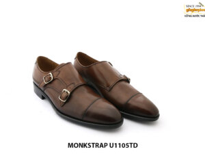 [Outlet Size 39+42+43] Giày da nam không dây Monkstrap U1105TD 002