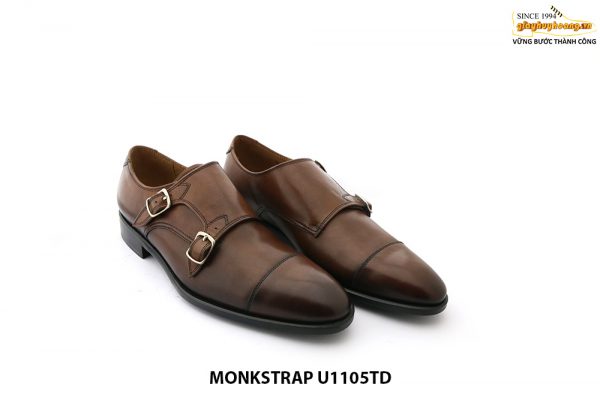 [Outlet Size 39+42+43] Giày da nam không dây Monkstrap U1105TD 002