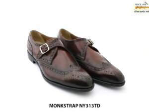 [Outlet] Giày da nam một khoá Wingtip Monkstrap NY313TD 003