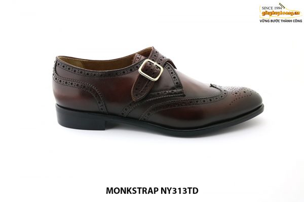[Outlet] Giày da nam một khoá Wingtip Monkstrap NY313TD 001