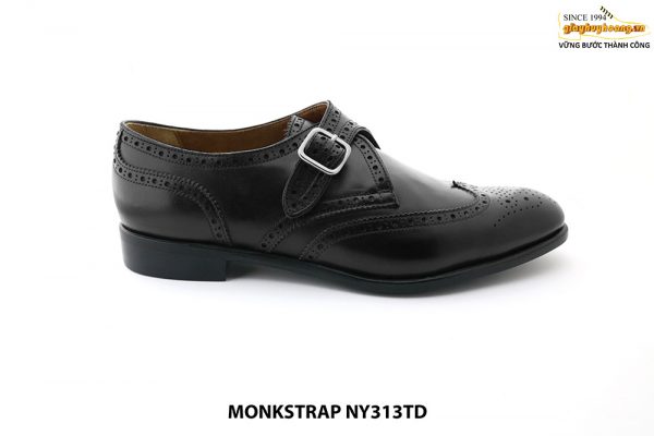 [Outlet] Giày da nam một khoá Wingtip Monkstrap NY313TD 0010