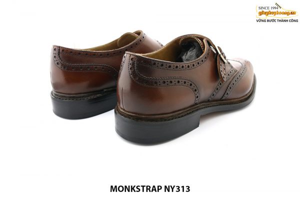 [Outlet] Giày da nam cao cấp Wingtip Monkstrap NY313TD 004