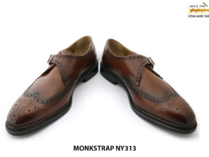 [Outlet] Giày da nam cao cấp Wingtip Monkstrap NY313TD 003