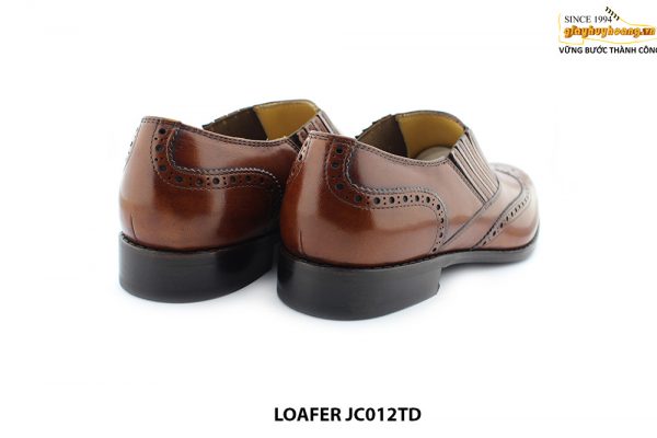 Giày lười da nam Wingtip Loafer JC012TD 0021