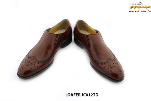 Giày lười da nam Wingtip Loafer JC012TD 0020