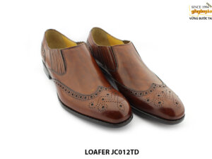 Giày lười da nam Wingtip Loafer JC012TD0019