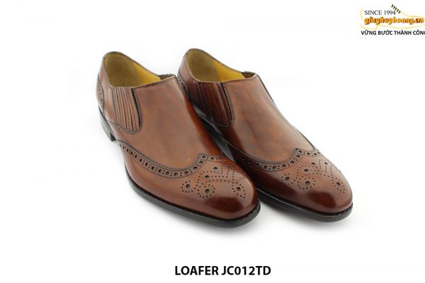 Giày lười da nam Wingtip Loafer JC012TD0019