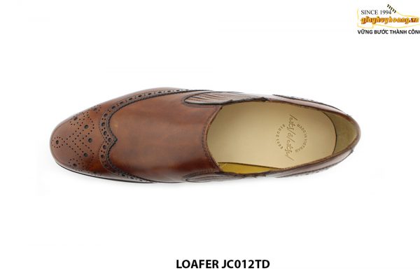 Giày lười da nam Wingtip Loafer JC012TD 0018