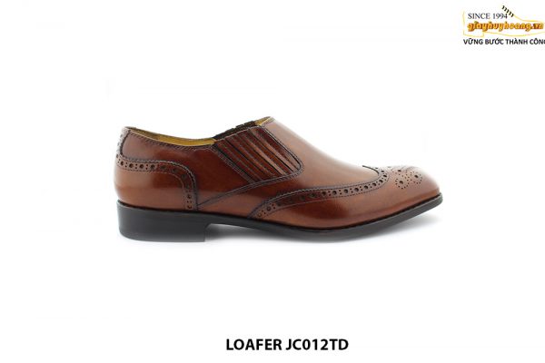 Giày lười da nam Wingtip Loafer JC012TD 0017