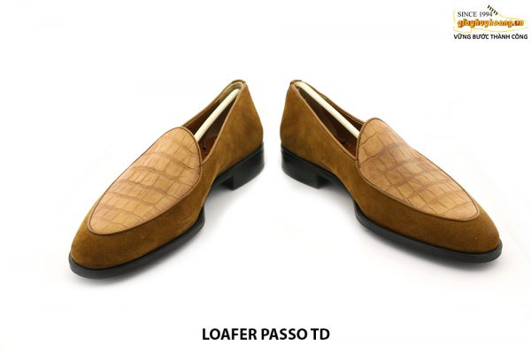 [Outlet] Giày lười nam da lộn Loafer PASSOTD 008