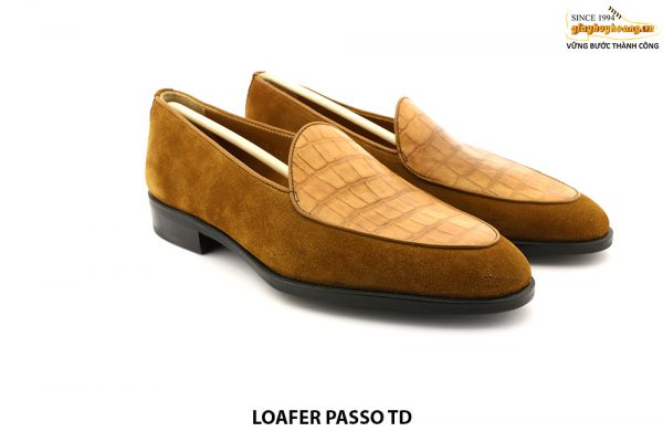 [Outlet] Giày lười nam da lộn Loafer PASSOTD 007