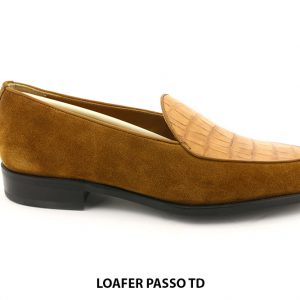 [Outlet] Giày lười nam da lộn Loafer PASSOTD 006