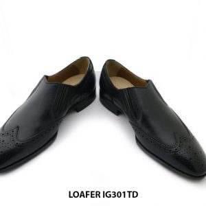 Giày lười da nam da bò Wingtip Loafer UR301TD 006