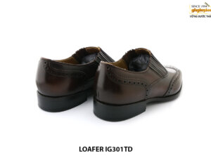 Giày lười da nam da bò Wingtip Loafer UR301TD 004