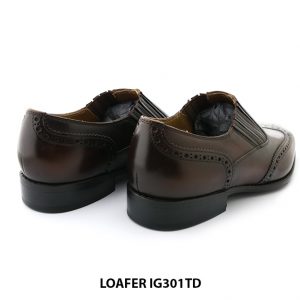 Giày lười da nam da bò Wingtip Loafer UR301TD 004