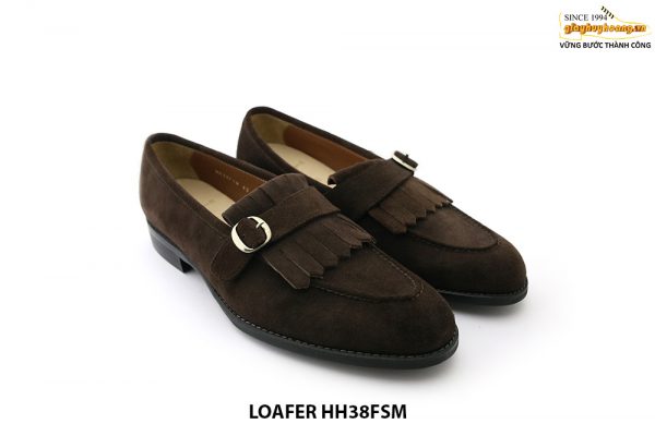 [Outlet] Giày lười loafer nam da lộn HH38FSM 003
