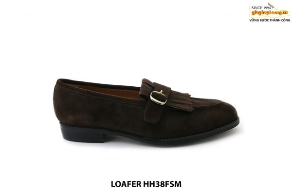 [Outlet] Giày lười loafer nam da lộn HH38FSM 001