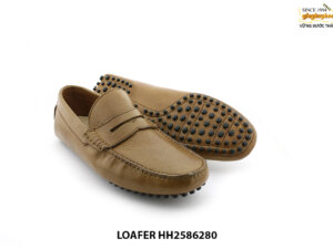 [Outlet] Giày lười da nam đế gai Loafer HH2586260 006