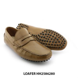 [Outlet] Giày lười da nam đế gai Loafer HH2586260 006