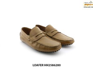 [Outlet] Giày lười da nam đế gai Loafer HH2586260 005