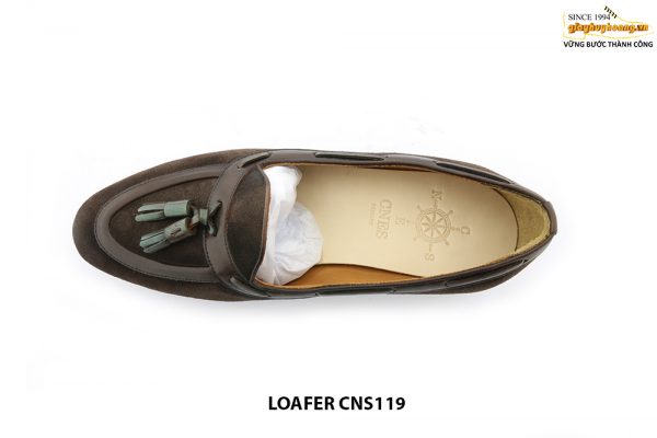 [Outlet] Giày lười nam da lộn có chuông Loafer CNS19 002