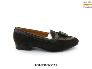 [Outlet] Giày lười nam da lộn có chuông Loafer CNS19 001