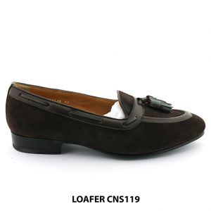 [Outlet] Giày lười nam da lộn có chuông Loafer CNS19 001