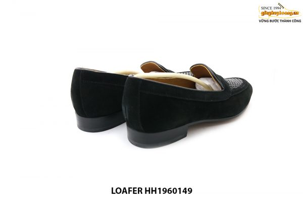 [Outlet size 40+43] Giày lười da nam đan xen Loafer HH1960149 006