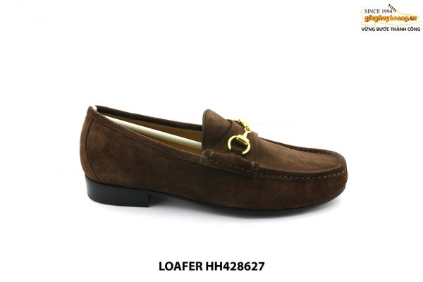 [Outlet size 43] Giày lười nam da lộn Loafer HH428627 001