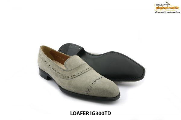 [Outlet] Giày lười da lộn thời trang Loafer IG300TD 012