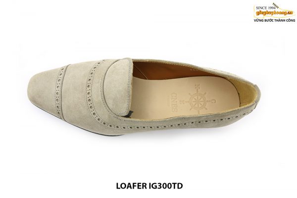 [Outlet] Giày lười da lộn thời trang Loafer IG300TD 010
