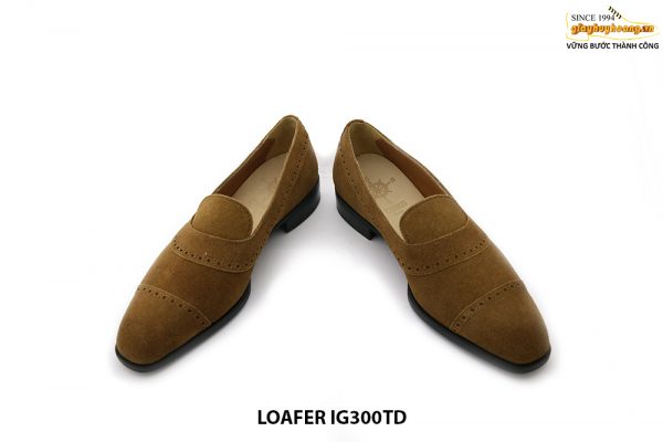 [Outlet] Giày lười da lộn thời trang Loafer IG300TD 008