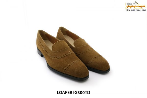 [Outlet] Giày lười da lộn thời trang Loafer IG300TD 007