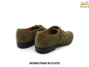 [Outlet] Giày da lộn monkstrap nam 1 khoá KC010TD 009