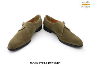 [Outlet] Giày da lộn monkstrap nam 1 khoá KC010TD 008