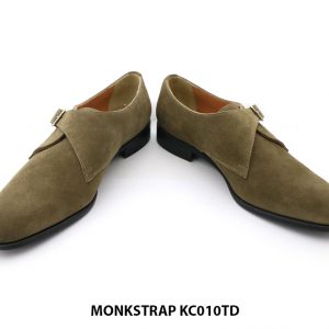 [Outlet] Giày da lộn monkstrap nam 1 khoá KC010TD 008