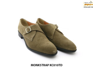 [Outlet] Giày da lộn monkstrap nam 1 khoá KC010TD 007