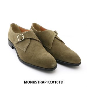 [Outlet] Giày da lộn monkstrap nam 1 khoá KC010TD 007