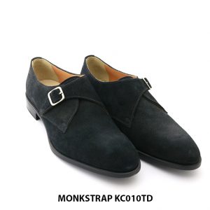 [Outlet] Giày da lộn monkstrap nam 1 khoá KC010TD 003