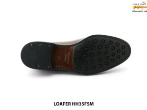 [Outlet size 38] Giày lười nam da dập vân cá sấu HH35FSM 005